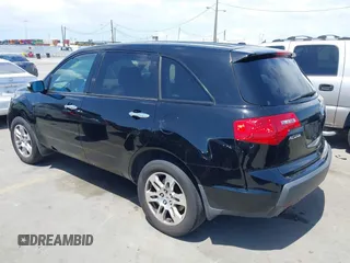 2007 Acura MDX with VIN 2HNYD28227H510004, listed as a IAAI auction lot 42134259 with 210,026 mi miles. Bid and sale history available at carsss.com. Image 3.