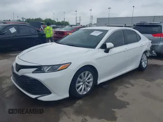2020 Toyota Camry LE with VIN 4T1C11AK3LU361294, listed as a IAAI auction lot 41915072 with 107,682 mi miles. Bid and sale history available at carsss.com. Image 18.