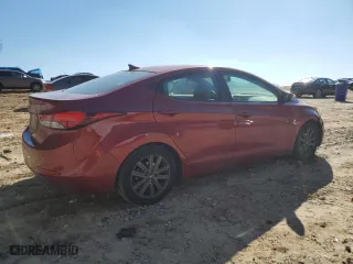 2015 Hyundai Elantra SE with VIN 5NPDH4AE2FH630450, listed as a Copart auction lot 46849155 with 142,731 mi miles and Salvage Title. Bid and sale history available at carsss.com. Image 3.