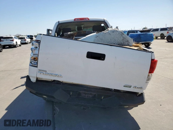 2013 Toyota Tundra 4WD Truck with VIN 5TFDW5F14DX302742, listed as a Copart auction lot 49841765 with 0 mi miles and Salvage Title. Bid and sale history available at carsss.com. Image 6.