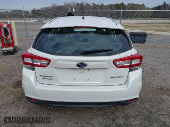 2018 Subaru Impreza with VIN 4S3GTAA69J1712050, listed as a IAAI auction lot 41236817 with 89,171 mi miles. Bid and sale history available at carsss.com. Image 16.