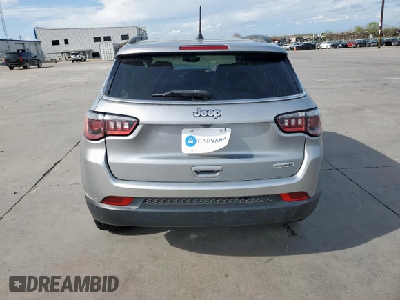 2022 Jeep Compass Latitude with VIN 3C4NJCBB7NT101226, listed as a Copart auction lot 50944275 with Not provided miles and Salvage title. Bid and sale history available at DreamBid. Image 6.
