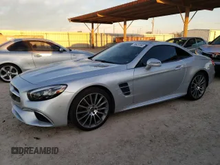 2018 Mercedes-Benz SL 550 with VIN WDDJK7DA9JF052631, listed as a Copart auction lot 38622384 with 35,551 mi miles and . Bid and sale history available at DreamBid. Image 1.