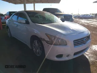2010 Nissan Maxima 3.5 S with VIN 1N4AA5AP6AC867256, listed as a IAAI auction lot 41618836 with 1 mi miles. Bid and sale history available at carsss.com. Image 1.