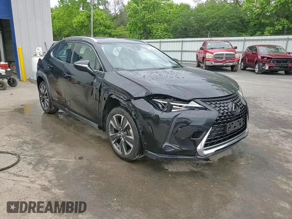 2021 Lexus UX 250h z VIN JTHP9JBH6M2037544, wystawiony jako Copart lot #58348695 z przebiegiem 16 165 mil mil oraz Szkoda całkowita • Salvage title. Historia ofert i sprzedaży dostępna na DreamBid. Obrazek 14.