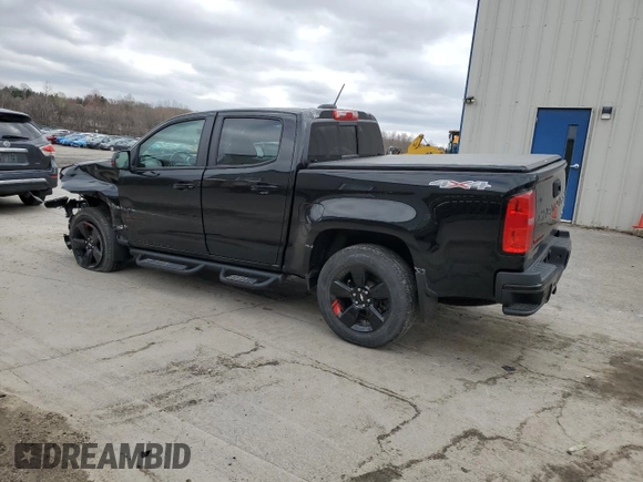 2021 Chevrolet Colorado 4WD LT z VIN 1GCGTCEN9M1267990, wystawiony jako Copart lot #52175185 z przebiegiem 47 480 mil mil oraz Szkoda całkowita • Salvage title. Historia ofert i sprzedaży dostępna na DreamBid. Obrazek 2.
