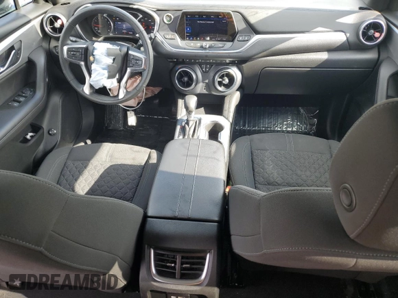 2022 Chevrolet Blazer LT with VIN 3GNKBCR44NS134043, listed as a Copart auction lot 55681025 with 61,590 mi miles and Salvage title. Bid and sale history available at DreamBid. Image 8.