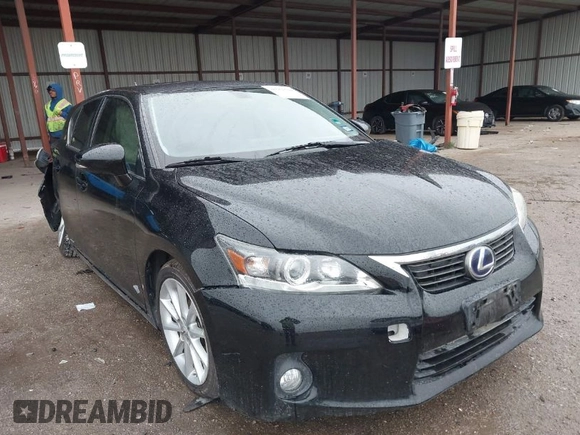 2011 Lexus CT 200h with VIN JTHKD5BH3B2043301, listed as a IAAI auction lot 41958504 with 139,080 mi miles and . Bid and sale history available at carsss.com. Image 1.