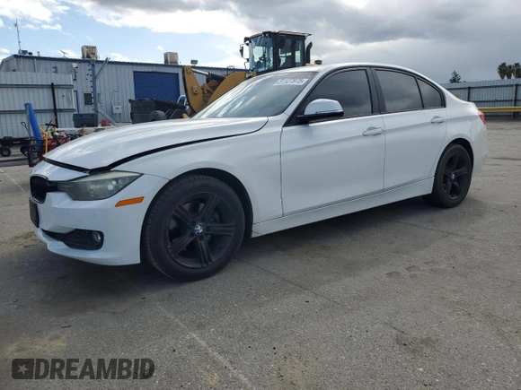 2015 BMW 3 Series 320i with VIN WBA3B1C55FK140270, listed as a Copart auction lot 51127975 with 0 mi miles and Salvage Title. Bid and sale history available at carsss.com. Image 1.