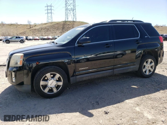 2013 GMC Terrain SLT with VIN 2GKFLVEK4D6344246, listed as a Copart auction lot 52975285 with 171,453 mi miles and Salvage Title. Bid and sale history available at carsss.com. Image 1.