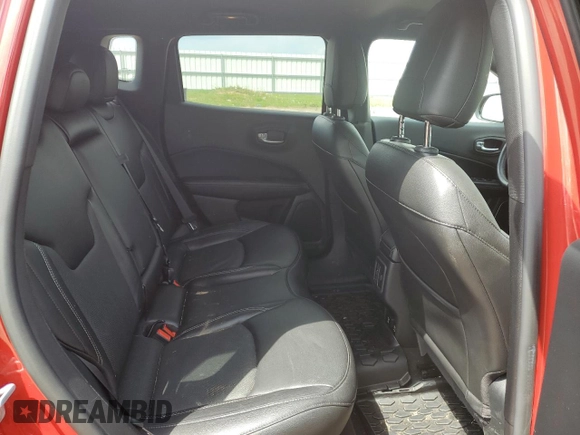 2021 Jeep Compass 80th Anniversary with VIN 3C4NJDEBXMT532899, listed as a Copart auction lot 55304905 with 44,299 mi miles and Salvage title. Bid and sale history available at DreamBid. Image 10.