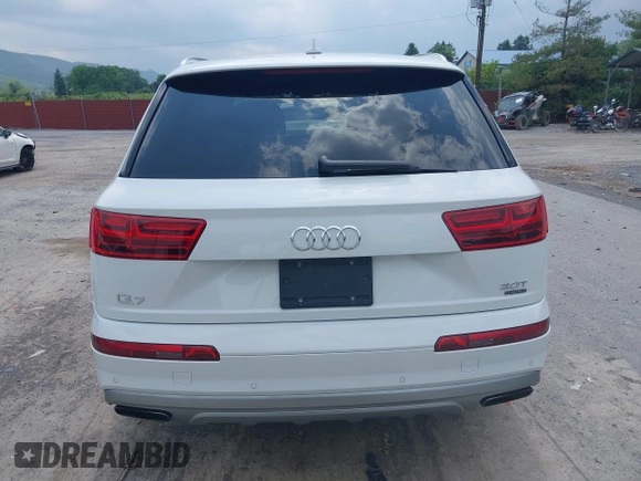 2017 Audi Q7 Prestige with VIN WA1VAAF73HD037362, listed as a IAAI auction lot 42423433 with 71,357 mi miles and . Bid and sale history available at DreamBid. Image 16.