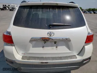 2013 Toyota Highlander Limited with VIN 5TDYK3EH2DS095659, listed as a Copart auction lot 52551495 with 127,073 mi miles and Salvage Title. Bid and sale history available at carsss.com. Image 6.