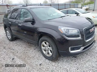 2015 GMC Acadia SLE with VIN 1GKKRPKD8FJ352726, listed as a IAAI auction lot 41958291 with 152,001 mi miles. Bid and sale history available at carsss.com. Image 1.