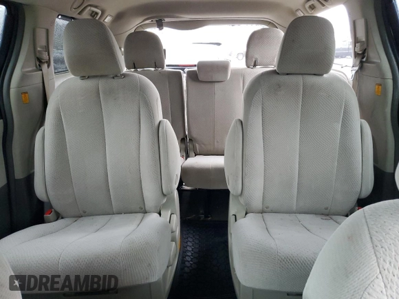 2011 Toyota Sienna LE with VIN 5TDJK3DC6BS017390, listed as a Copart auction lot 72918904 with 280,754 mi miles and Clean Title. Bid and sale history available at carsss.com. Image 10.
