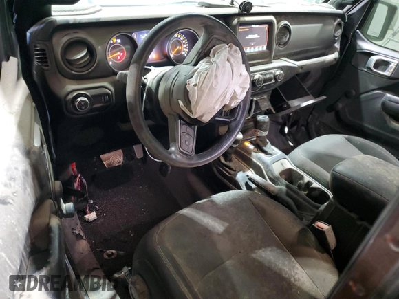 2023 Jeep Gladiator Sport с VIN 1C6HJTAG6PL584627, выставлен на аукционе Copart как лот 50876195 с пробегом 7 019 миль миль и Чистый • Clean title. История ставок и продаж доступна на DreamBid. Изображение 8.