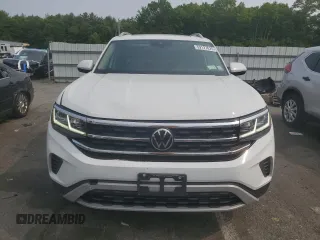 2021 Volkswagen Atlas SEL with VIN 1V2BR2CA7MC549227, listed as a Copart auction lot 59127625 with 35,698 mi miles and Salvage title. Bid and sale history available at DreamBid. Image 5.