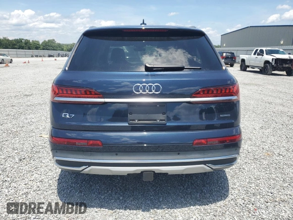 2023 Audi Q7 Prestige with VIN WA1VXBF75PD022526, listed as a Copart auction lot 61075745 with 18,307 mi miles and Salvage title. Bid and sale history available at DreamBid. Image 6.
