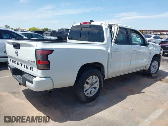 2022 Nissan Frontier Pro-4X with VIN 1N6ED1EK7NN646900, listed as a IAAI auction lot 42098778 with 41,292 mi miles and . Bid and sale history available at DreamBid. Image 4.