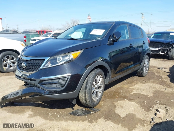 2016 Kia Sportage LX with VIN KNDPB3ACXG7868205, listed as a IAAI auction lot 41766867 with 71,815 mi miles. Bid and sale history available at carsss.com. Image 18.