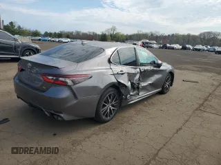 2021 Toyota Camry SE Nightshade with VIN 4T1G11AK6MU578258, listed as a Copart auction lot 54373375 with 78,312 mi miles and Salvage Title. Bid and sale history available at carsss.com. Image 3.
