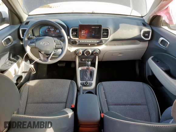 2023 Hyundai Venue SEL with VIN KMHRC8A33PU268433, listed as a Copart auction lot 58352515 with 30,702 mi miles and Clean title. Bid and sale history available at DreamBid. Image 8.