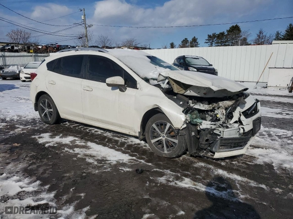 2023 Subaru Impreza Premium with VIN 4S3GTAV62P3711751, listed as a Copart auction lot 44257555 with 85,344 mi miles and Salvage Title. Bid and sale history available at carsss.com. Image 4.