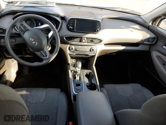 2019 Hyundai Santa Fe SE with VIN 5NMS2CAD2KH122836, listed as a Copart auction lot 68588232 with 76,345 mi miles. Bid and sale history available at carsss.com. Image 8.
