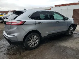 2022 Ford Edge Titanium with VIN 2FMPK4K99NBA39747, listed as a Copart auction lot 48945455 with 116,520 mi miles and Salvage Title. Bid and sale history available at carsss.com. Image 3.