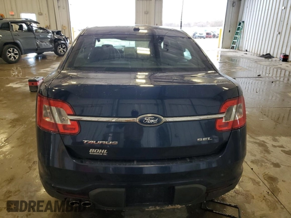 2012 Ford Taurus SEL with VIN 1FAHP2EWXCG114029, listed as a Copart auction lot 50598195 with 107,169 mi miles and Non Repairable. Bid and sale history available at DreamBid. Image 6.