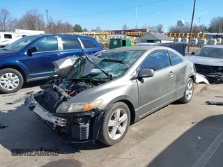 2006 Honda Civic Cpe LX with VIN 2HGFG11606H541571, listed as a IAAI auction lot 41689942 with 238,614 mi miles. Bid and sale history available at carsss.com. Image 17.
