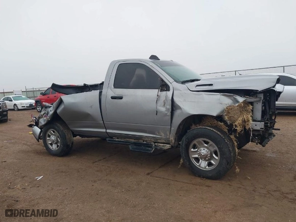 2024 Ram 2500 Tradesman with VIN 3C6MR5AJ9RG286927, listed as a IAAI auction lot 41427436 with 12,868 mi miles. Bid and sale history available at carsss.com. Image 6.