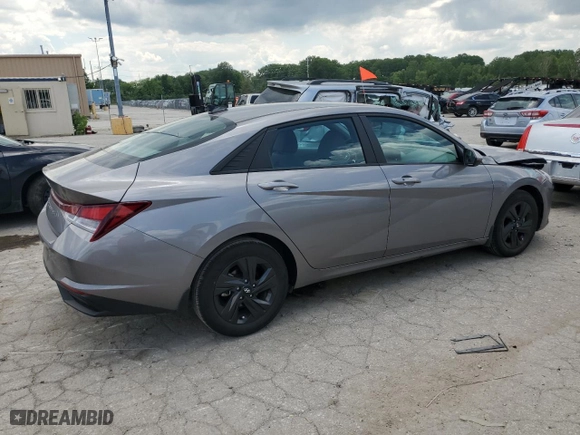 2022 Hyundai Elantra SEL with VIN KMHLM4AG5NU322553, listed as a Copart auction lot 59445524 with 30,845 mi miles and Salvage Title. Bid and sale history available at carsss.com. Image 3.