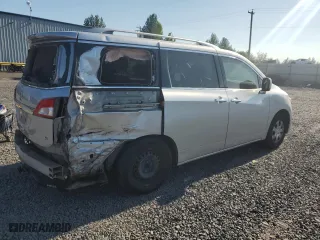 2012 Nissan Quest S with VIN JN8AE2KP7C9044450, listed as a Copart auction lot 63856164 with 133,727 mi miles and Salvage Title. Bid and sale history available at carsss.com. Image 3.