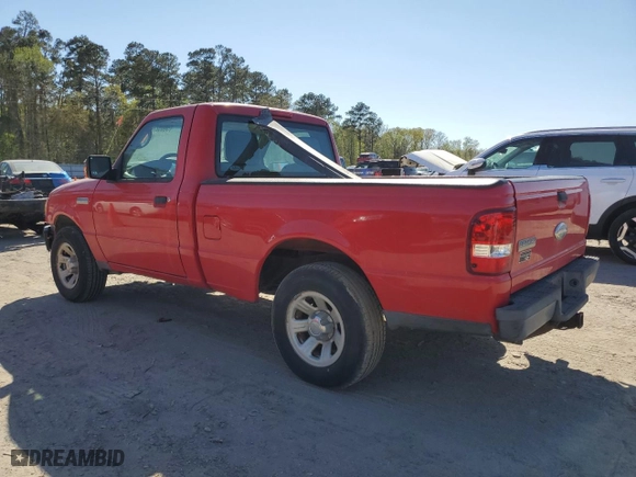 2010 Ford Ranger XL with VIN 1FTKR1AD3APA57209, listed as a Copart auction lot 50052105 with 200,011 mi miles and Salvage Title. Bid and sale history available at carsss.com. Image 2.