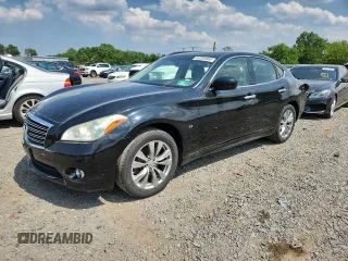 2014 Infiniti Q70 с VIN JN1BY1AR8EM320285, выставлен на аукционе Copart как лот 62394805 с пробегом 91 558 миль миль и Списание • Salvage title. История ставок и продаж доступна на DreamBid. Изображение 1.