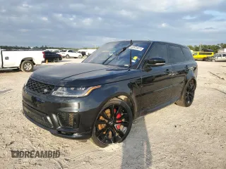 2019 Land Rover Range Rover Sport HST with VIN SALWS2SU6KA868560, listed as a Copart auction lot 80838074 with 57,030 mi miles and Salvage title. Bid and sale history available at DreamBid. Image 1.