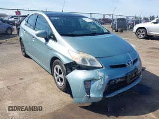 2013 Toyota Prius One with VIN JTDKN3DU4D1632511, listed as a IAAI auction lot 41834484 with 140,296 mi miles. Bid and sale history available at carsss.com. Image 6.