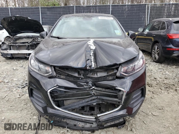 2020 Chevrolet Trax LS with VIN KL7CJKSB7LB061078, listed as a Copart auction lot 49947845 with 56,965 mi miles and Salvage Title. Bid and sale history available at DreamBid. Image 5.