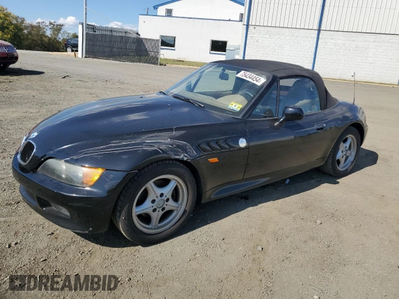 1998 BMW 3 Series 1.9L with VIN 4USCH7331WLD16581, listed as a Copart auction lot 75434454 with 70,636 mi miles and Salvage Title. Bid and sale history available at carsss.com. Image 1.