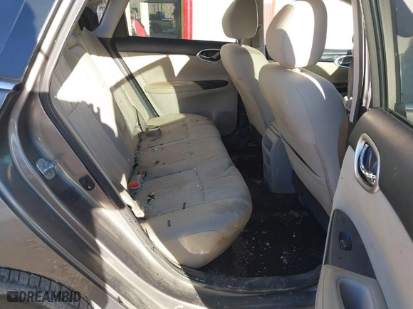 2016 Nissan Sentra SR with VIN 3N1AB7AP3GL676641, listed as a IAAI auction lot 41744797 with 108,855 mi miles. Bid and sale history available at carsss.com. Image 8.