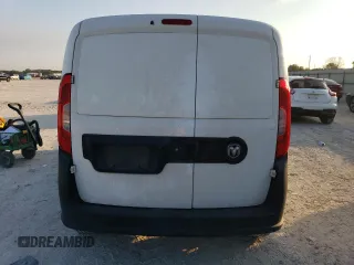 2017 Ram ProMaster City Cargo Tradesman with VIN ZFBERFAB0H6E49515, listed as a Copart auction lot 69042703 with 43,796 mi miles and . Bid and sale history available at DreamBid. Image 6.