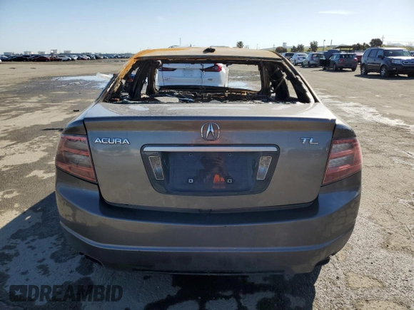 2007 Acura TL with VIN 19UUA66277A049227, listed as a Copart auction lot 49511045 with 0 mi miles and Non Repairable. Bid and sale history available at carsss.com. Image 6.