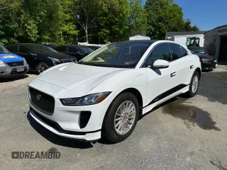 2020 Jaguar I-Pace S with VIN SADHB2S14L1F85119, listed as a Copart auction lot 56850555 with 58,735 mi miles and Clean Title. Bid and sale history available at DreamBid. Image 2.