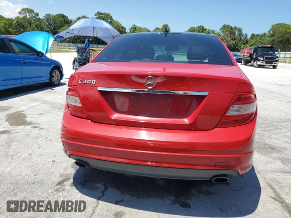 2008 Mercedes-Benz C 300 Sport with VIN WDDGF54X58R031520, listed as a Copart auction lot 61180625 with 158,186 mi miles and Salvage title. Bid and sale history available at DreamBid. Image 6.