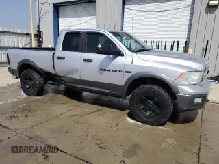 2011 Ram 1500 Big Horn with VIN 1D7RV1GT7BS700576, listed as a Copart auction lot 56128205 with 183,192 mi miles and Salvage title. Bid and sale history available at DreamBid. Image 4.