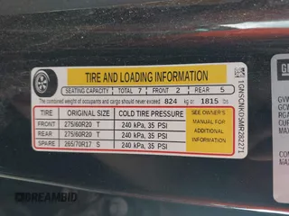 2021 Chevrolet Tahoe LT z VIN 1GNSCNKD5MR282271, wystawiony jako IAAI lot #42705493 z przebiegiem 68 280 mil mil oraz . Historia ofert i sprzedaży dostępna na DreamBid. Obrazek 9.