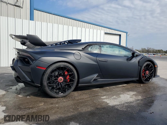 2022 Lamborghini Huracan z VIN ZHWUA6ZX0NLA18998, wystawiony jako Copart lot #87111104 z przebiegiem Nie podano mil oraz Nie do naprawy • Non repairable. Historia ofert i sprzedaży dostępna na DreamBid. Obrazek 3.
