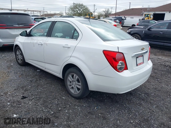 2015 Chevrolet Sonic LT with VIN 1G1JC5SH2F4105547, listed as a IAAI auction lot 42147287 with 59,073 mi miles and . Bid and sale history available at DreamBid. Image 3.