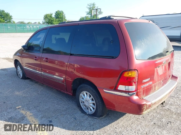 2000 Ford Windstar SE z VIN 2FMZA5240YBB99039, wystawiony jako IAAI lot #42350667 z przebiegiem 150 000 mil mil oraz . Historia ofert i sprzedaży dostępna na DreamBid. Obrazek 3.